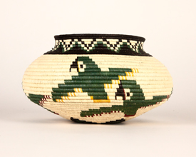 Pictorial Basket #4363