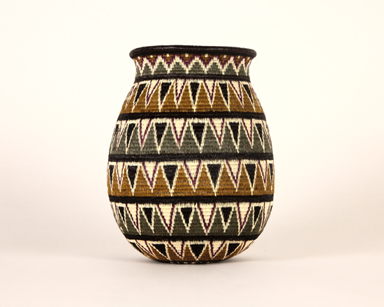 Colorful Geometric Basket #4371