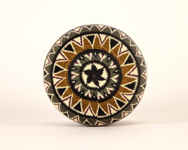 Colorful Geometric Basket #4371
