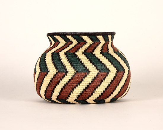 Colorful Geometric Basket #4395