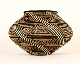 Colorful Geometric Basket #4407