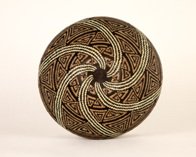 Colorful Geometric Basket #4407