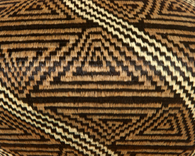 Colorful Geometric Basket #4407