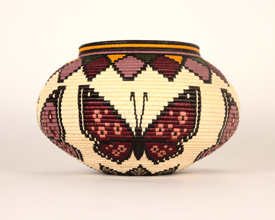 Pictorial Basket #4417