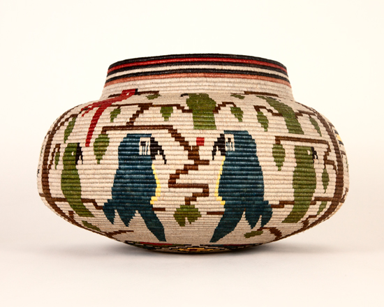 Pictorial Basket #4419