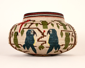 Pictorial Basket #4419