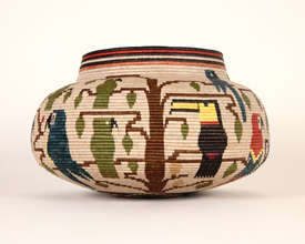 Pictorial Basket #4419