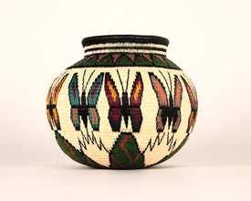 Pictorial Basket #4425