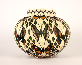 Pictorial Basket #4430