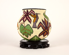 Pictorial Basket #4482