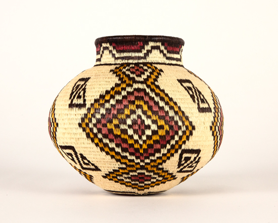 Colorful Geometric Basket #4677