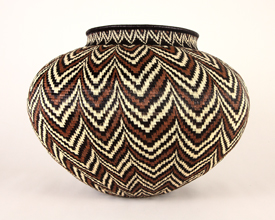 Colorful Geometric Basket #4706