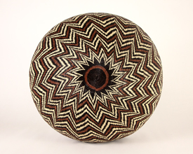 Colorful Geometric Basket #4706