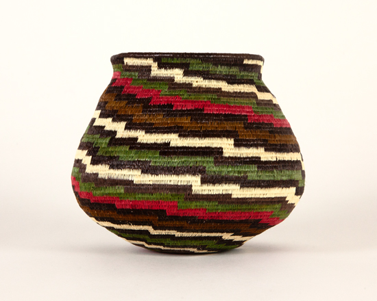 Colorful Geometric Basket #4783