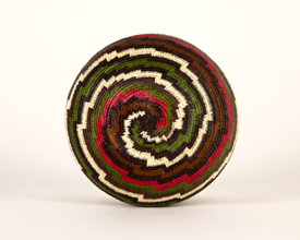 Colorful Geometric Basket #4783