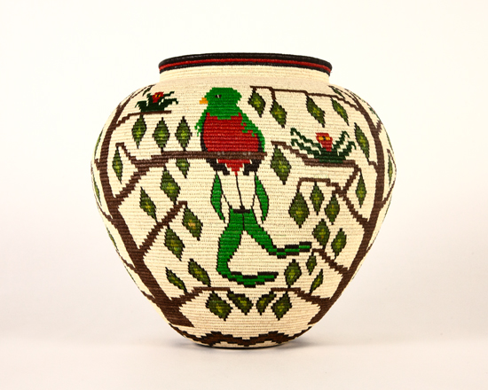 Pictorial Basket #4810