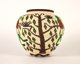Pictorial Basket #4810