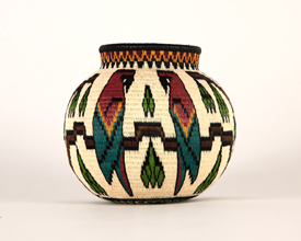 Pictorial Basket #4811