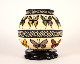 Pictorial Basket #4813