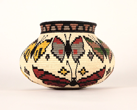 Pictorial Basket #4815