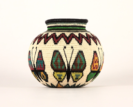 Pictorial Basket #4819