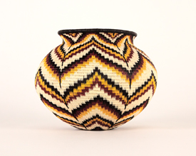 Colorful Geometric Basket #4900