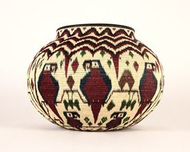 Pictorial Basket #4966