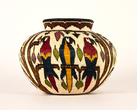 Pictorial Basket #4967