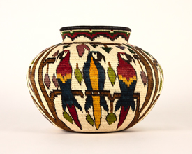 Pictorial Basket #4967