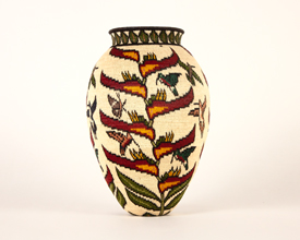 Pictorial Basket #4973