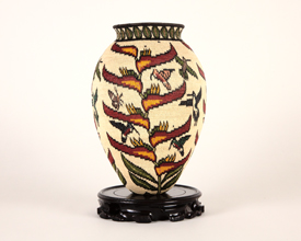 Pictorial Basket #4973