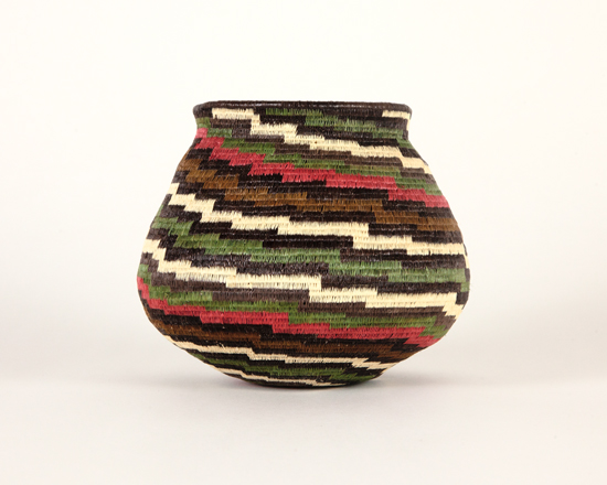 Colorful Geometric Basket #4783