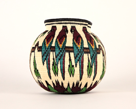 Pictorial Basket #5013