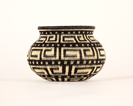 Black & White Basket #5015