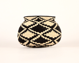 Black & White Basket #5020