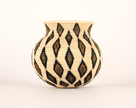 Colorful Geometric Basket #5039