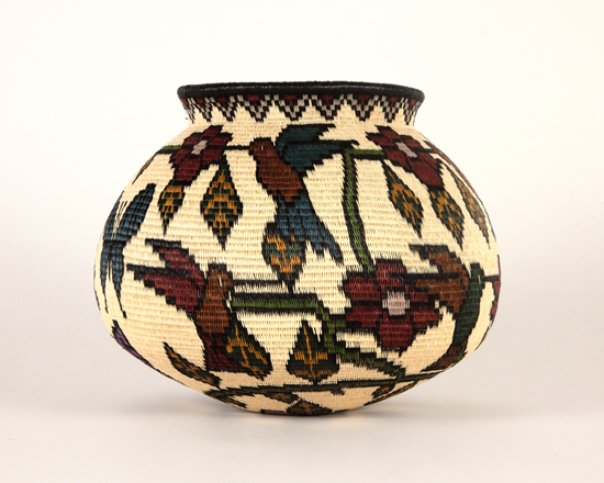 Pictorial Basket #5049