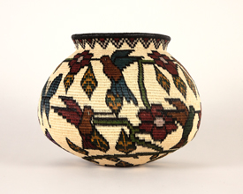 Pictorial Basket #5049