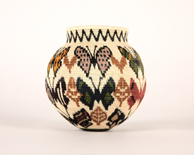 Pictorial Basket #5050