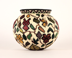 Pictorial Basket #5053