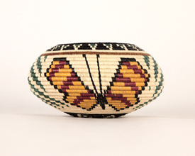 Pictorial Basket #5062