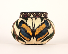 Pictorial Basket #5067
