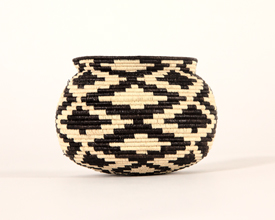 Black & White Basket #5075