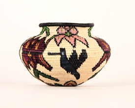 Pictorial Basket #5094
