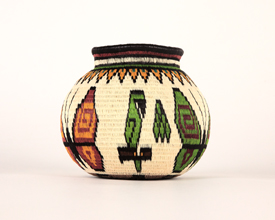 Pictorial Basket #5100