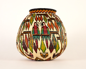 Pictorial Basket #5149