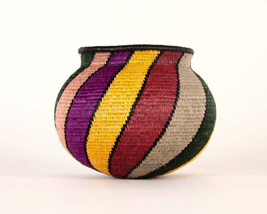 Colorful Geometric Basket #5152