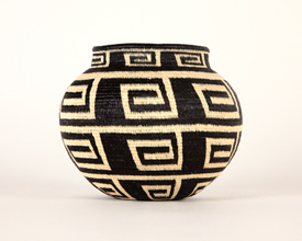 Black & White Basket #5185