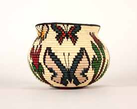 Pictorial Basket #5197