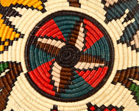 Pictorial Basket #5197